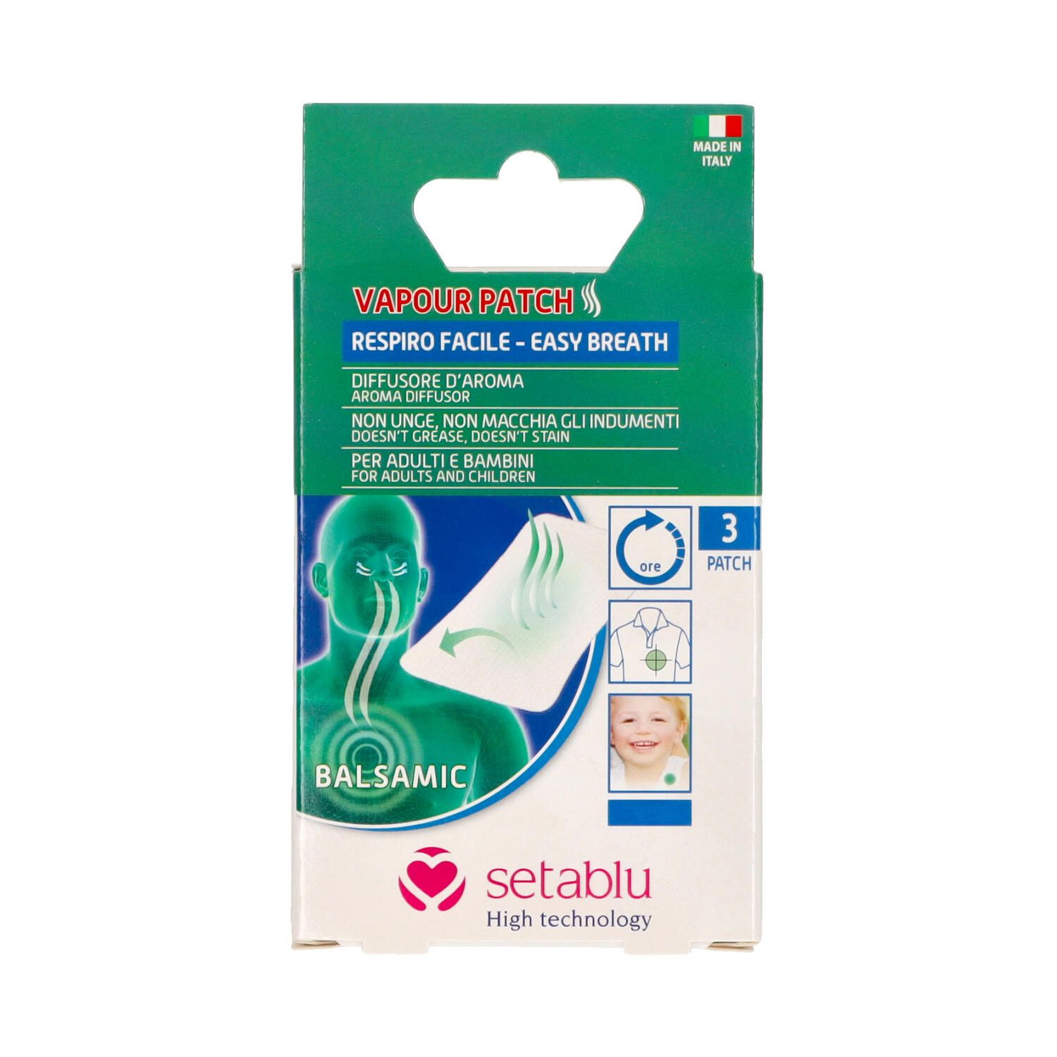 Setablu applicatori balsamici 3 pezzi