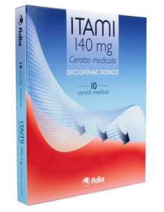 Itami 10 cerotti medicati 140mg