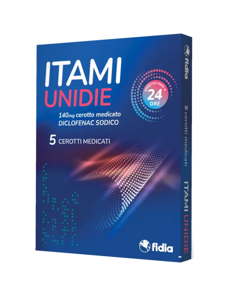 Itami unidie 5 cerotti medicati 140mg