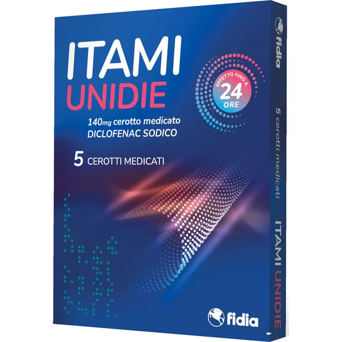 Itami unidie 5 cerotti medicati 140mg