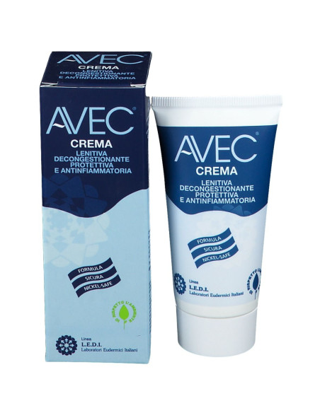 Avec crema lenitiva decongestionante 50ml