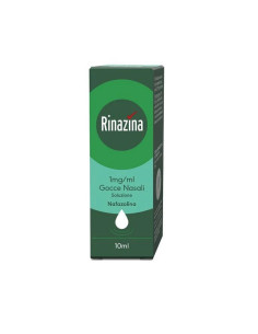 Rinazina gocce nasali 10mg 0,1% 10ml