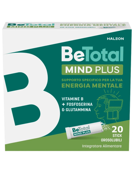 Be-total mind plus integratore energetico 20 bustine