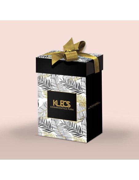 KLEOS GIFT BOX DETERSIONE VISO LATTE DETERGENTE E ACQUA MICELLARE