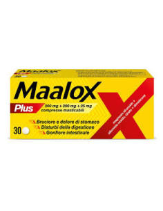 Maalox plus 30 compresse masticabili