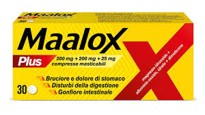 Maalox plus 30 compresse masticabili
