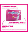 Buscofenact ibuprofene per dolori forti da ciclo 12 capsule molli 400mg