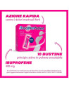 Buscofenpocket ibuprofene per dolori da ciclo 10 bustine orosolubili 400 mg
