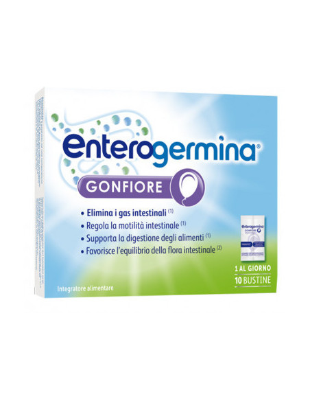 Enterogermina gonfiore 10 bustine