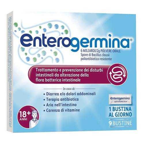 Enterogermina 6miliardi/2g 9 bustine