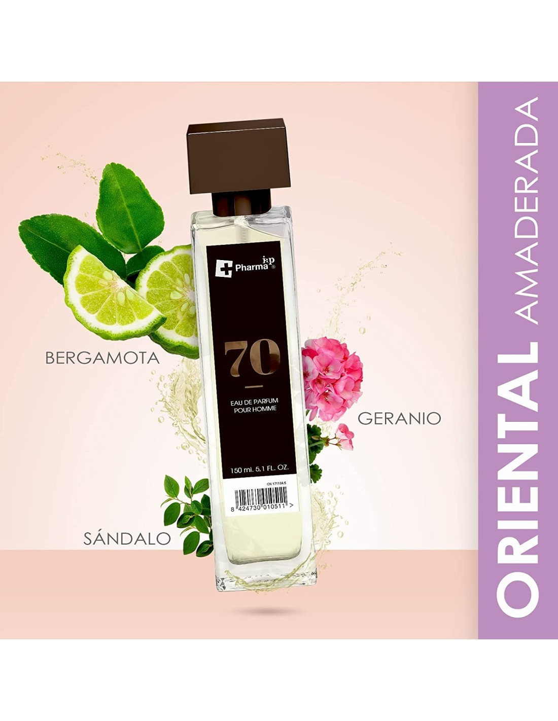 Iap Pharma 70 Profumo Uomo Fragranza Fruttata 150Ml