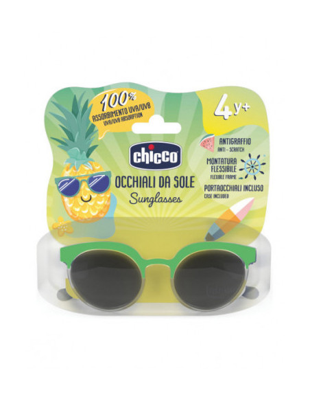 Chicco occhiali da sole 4 anni verde