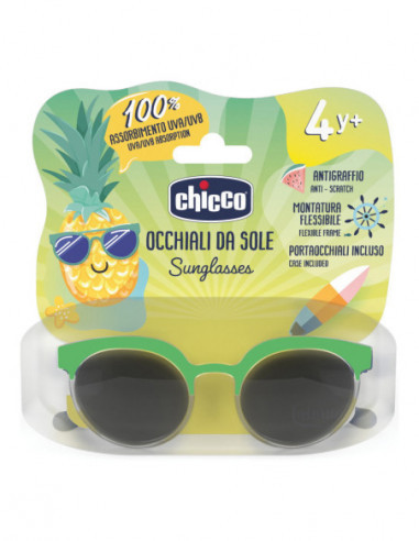 Chicco occhiali da sole 4 anni verde