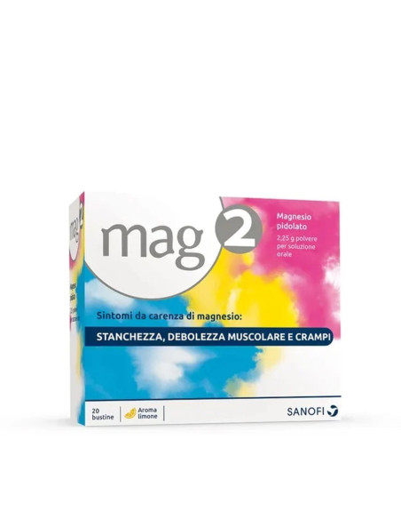 Mag 2 granulato per soluzione orale 20 bustine 2,25g