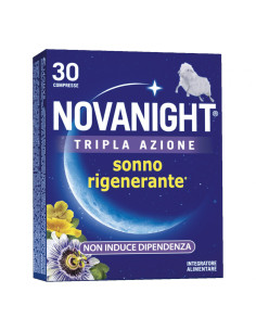 Novanight 30 compresse rilascio rapido prolungato