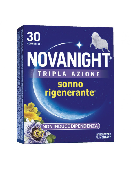 Novanight 30 compresse rilascio rapido prolungato