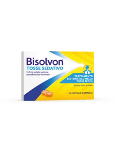 Bisolvon tosse sedativo 20 pastiglie gommose 10,5mg
