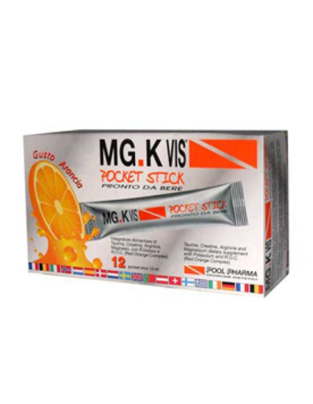 Mgk vis pocket stick gusto arancia 12 pz