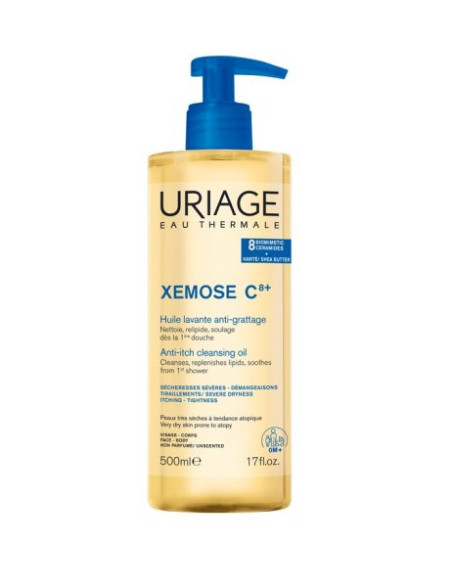 Uriage xemose olio detergente anti prurito 500 ml