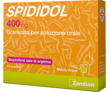 Spididol granulato 400mg 12 bustine