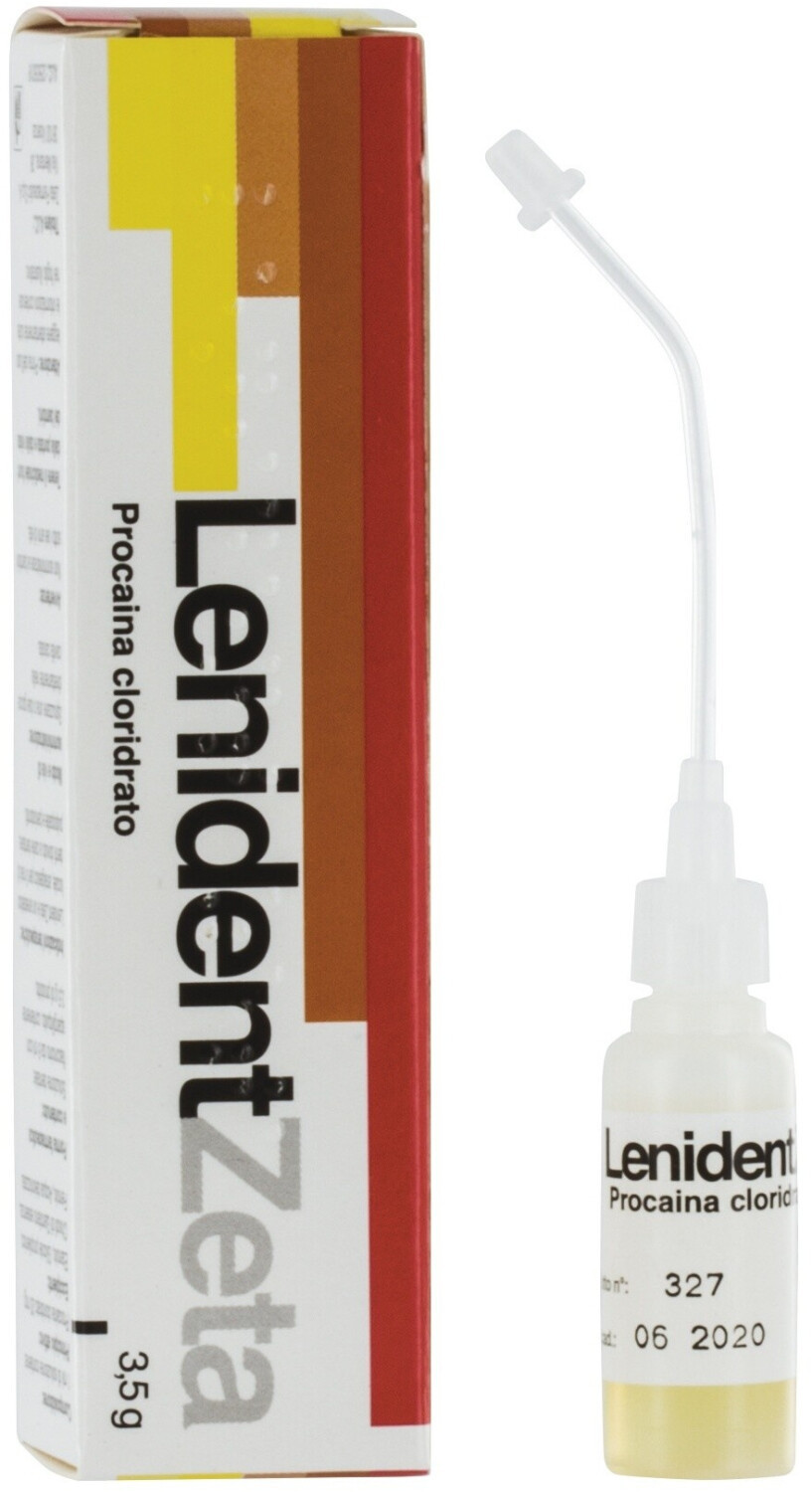 Lenident soluzione odontoiatrica anestetica 3,5g 6ml