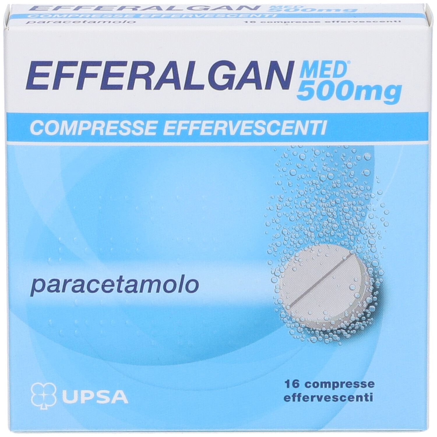Efferalganmed 16 compresse effervescenti 500mg