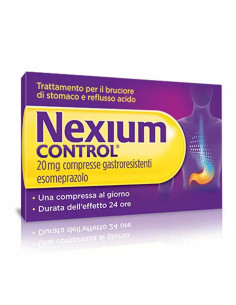 Nexium control 20mg 7 compresse gastroresistenti