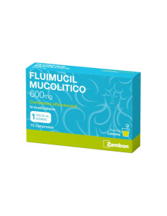Fluimucil mucolitico 10 compresse effervescenti 600mg