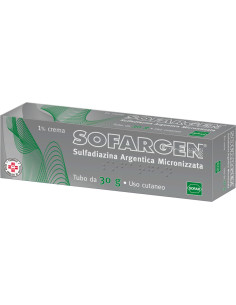 Sofargen crema sulfadiazina ustioni 1% 30g
