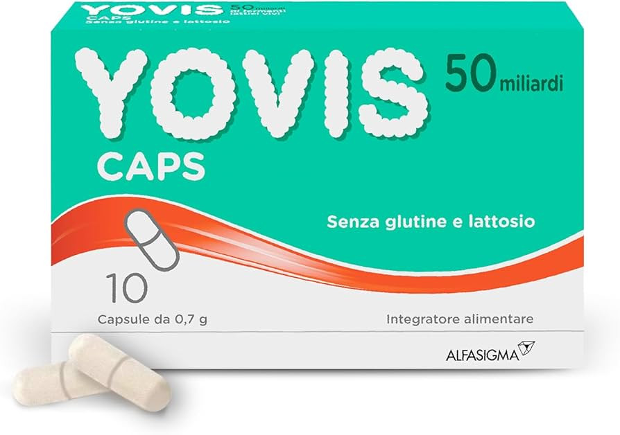 Yovis caps fermenti lattici 50 miliardi 10 capsule