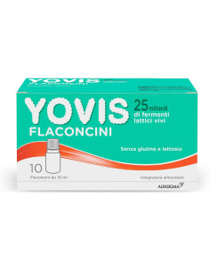 Yovis flaconcini fermenti lattici 25 miliardi 10 flaconcini