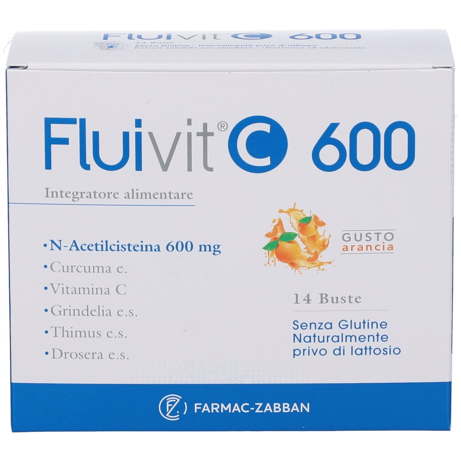 Fluivit c 600 forte 14 bustine