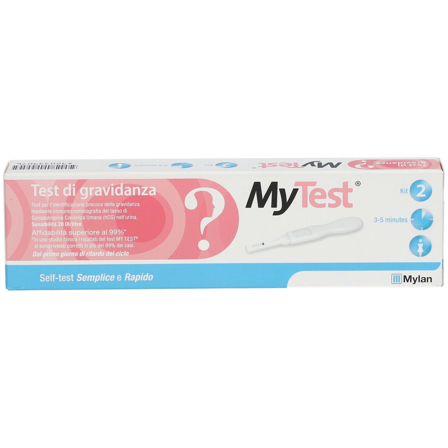 Mytest test di gravidanza 2pz