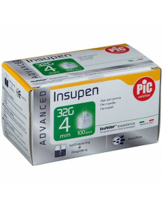 Pic insupen advanced ago penna da insulina gauge 32x4mm 100 pezzi