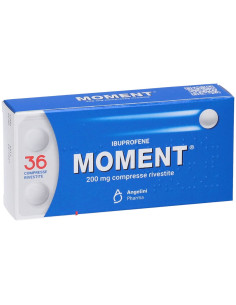 Moment ibuprofene 36 compresse rivestite 200mg