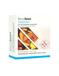 Recotuss sedativo 6,5mg 30 compresse masticabili