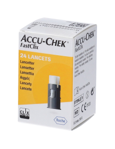Accu-chek fastclix 24 lancette pungidito
