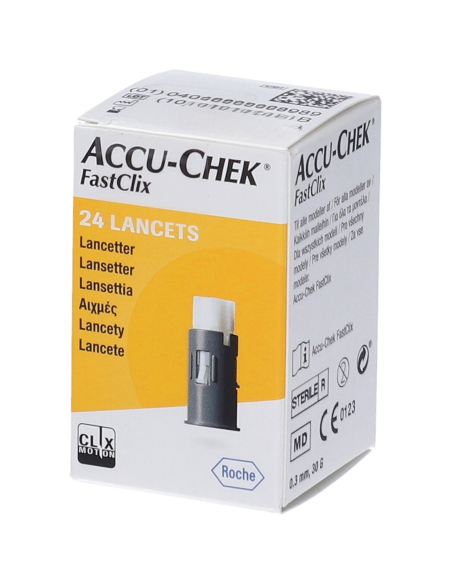 Accu-chek fastclix 24 lancette pungidito