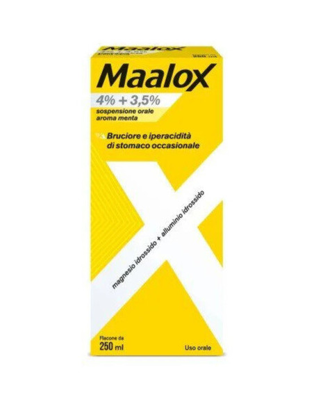 Maalox sospensione orale 4%+3,5% 250ml