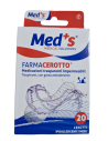 Meds cerotti trasparenti impermeabili 20 pezzi