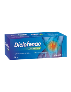 Diclofenac 2% con arnica 10% crema gel 100g