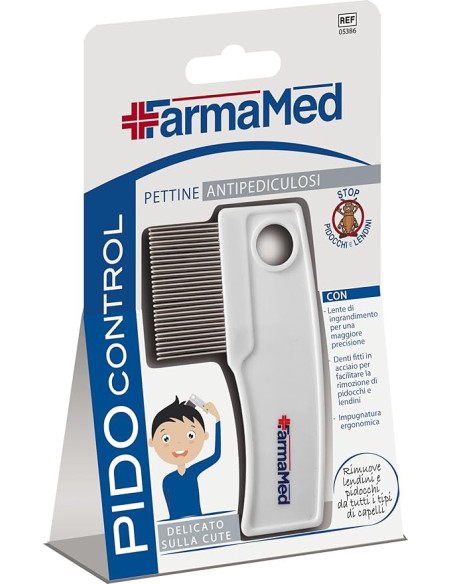 Farmamed Pidocontrol pettine antipediculosi