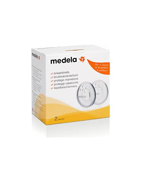 Medela proteggi capezzolo in silicone 2 pezzi
