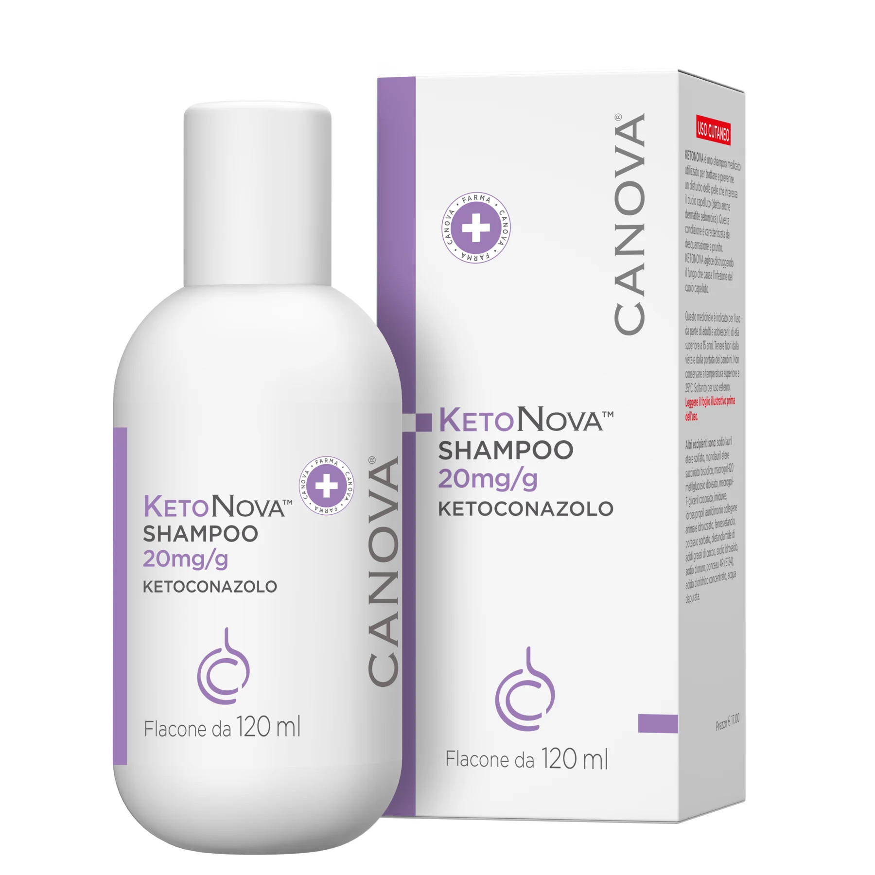 Ketonova shampoo 120ml