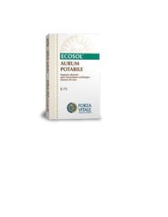 Aurum potabile ecosol gocce 10ml - FORZA VITALE | Clubfarma