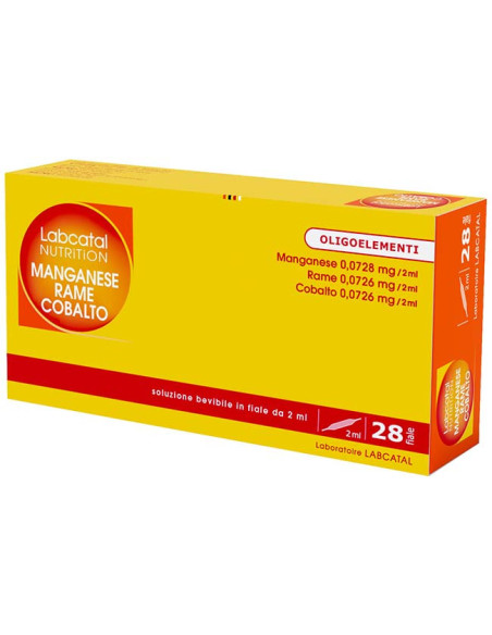 Labcatal nutrition mn/cu/co28f