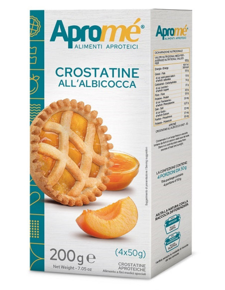 Aprome' crostatine alb 4pz 50g