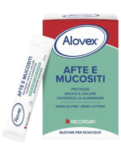 Alovex afte e mucositi 20 bustine