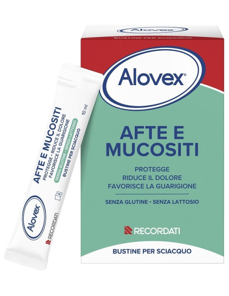 Alovex afte e mucositi 20 bustine