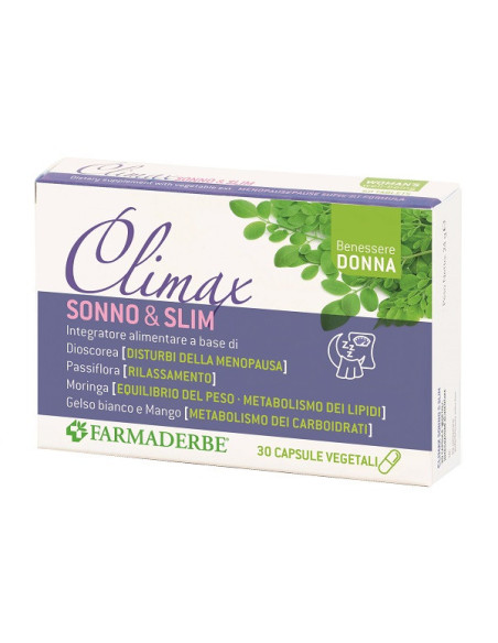 Climax sonno&slim 30 capsule farmad